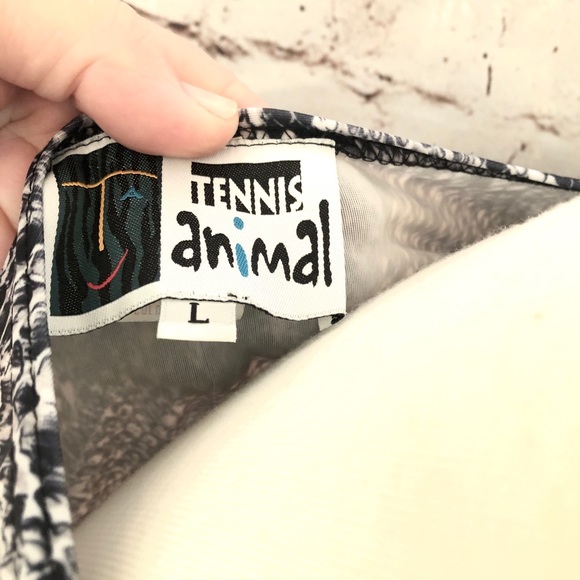 Tennis Top in Animal Print - Picture 2 of 2